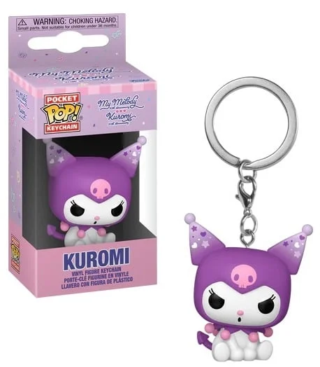 KUROMI 20TH ANNIVERSARY - Pocket Pop Keychain 4cm - Kuromi